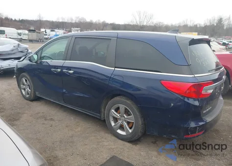2018 Honda Odyssey Ex from USA, damaged, VIN 5FNRL6H53JB024278